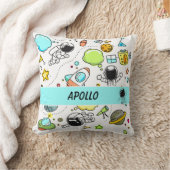 Galaxy Ruimte Astronauten Kussen (Deken)