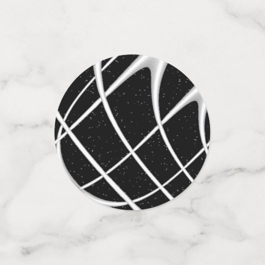 Galaxy Ruimte Ontwerp Confetti (Kleine voorkant)