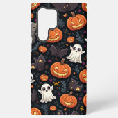 Galaxy S22 Ultra hoesje met Halloween patroon Samsung Galaxy Hoesje (Achterkant)