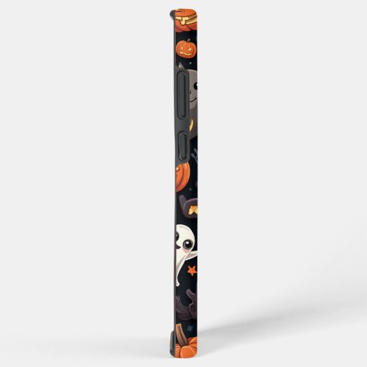 Galaxy S22 Ultra hoesje met Halloween patroon Samsung Galaxy Hoesje (Rechterkant)