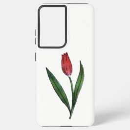 Galaxy Samsung S21 Ultra Hoesje Flower Style Desig