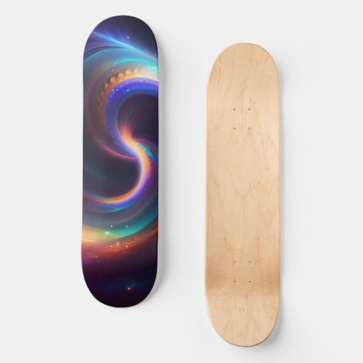 Galaxy Schaats Persoonlijk Skateboard (Voorkant)