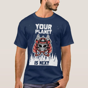 Galaxy Science Space Lover Uw Planeet is Volgende  T-shirt