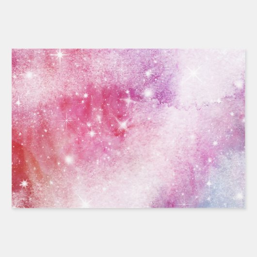Galaxy Seamless Patronen Inpakpapier Vel (Voorkant)