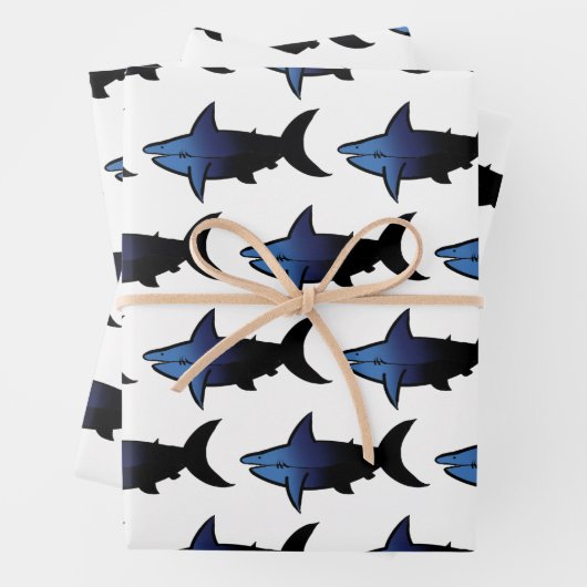 Galaxy Sharks Inpakpapier Vel (In situ)