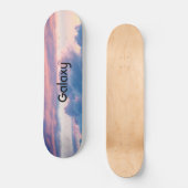 GALAXY Skateboard Zonsondergang Schemering Blauw R (Voorkant)
