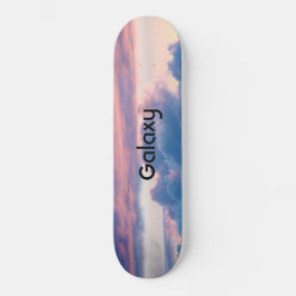 GALAXY Skateboard Zonsondergang Schemering Blauw R