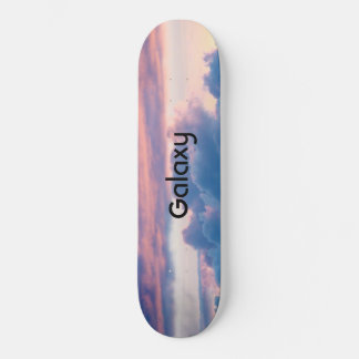 GALAXY Skateboard Zonsondergang Schemering Blauw R