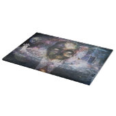 Galaxy Skull Snijplank (Hoek)