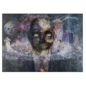 Galaxy Skull Snijplank (Voorkant)