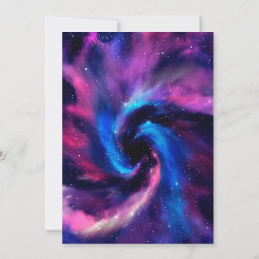 Galaxy Slumber Party Kaart (Achterkant)