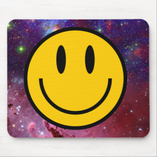 Galaxy Smile Face Muismat