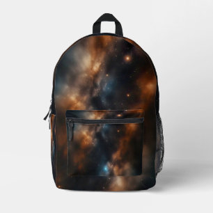 Galaxy Space Bedrukte Rugzak