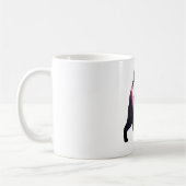 Galaxy Space Cat Koffiemok (Links)