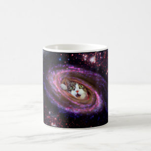 Galaxy Space Cats Coffee Mok