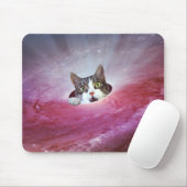 Galaxy Space Cats LOL Funny Mousepad Muismat (Met muis)