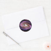 Galaxy Space Cats LOL Funny Sticker (Envelop)