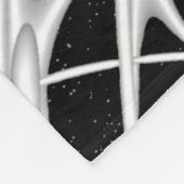 Galaxy Space Design Fleece Deken (Hoek)