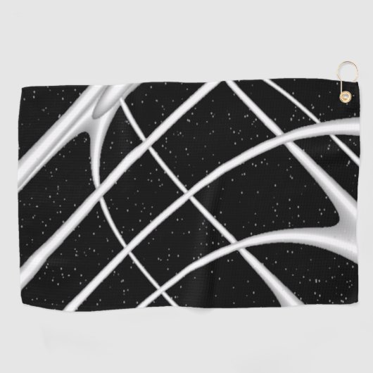 Galaxy Space Design Golfhanddoek (Horizontaal)