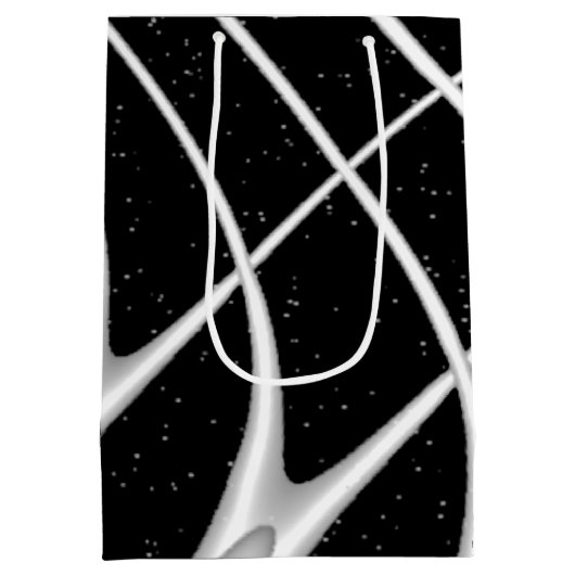 Galaxy Space Design Medium Cadeauzakje (Achterkant)