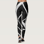 Galaxy Space Design Scarf Leggings (Achterkant)