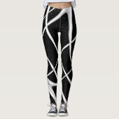 Galaxy Space Design Scarf Leggings (Voorkant)