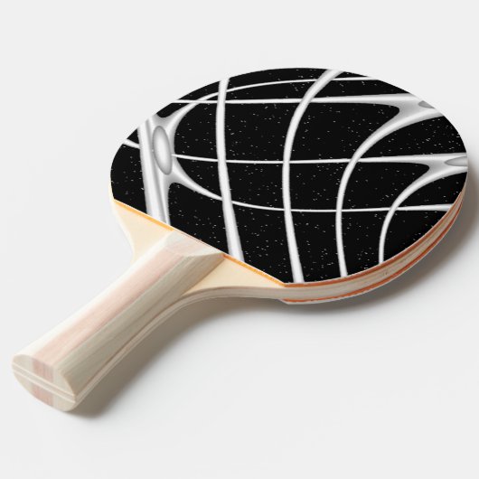 Galaxy Space Design Tafeltennisbatje (Voorkant Gekanteld)
