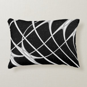 Galaxy Space Fractal Decoratief Kussen