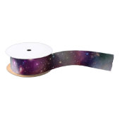 Galaxy Space hipster achtergrond Satijnen Lint (Spoel)