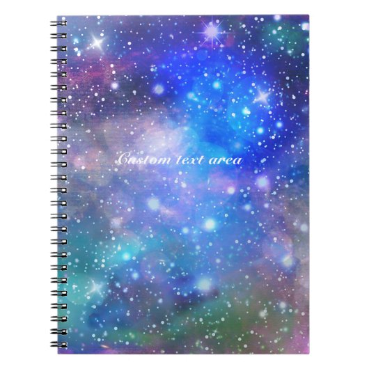 Galaxy Space Journaal Papier Notitieboek (Voorkant)