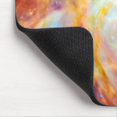 Galaxy Space Nebula Blue Gold Lavender Roze Muismat (Hoek)