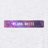 Galaxy Space Night Sky Sterren Nebula Strijkijzer Labels (Design 1)