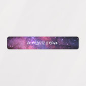 Galaxy Space Night Sky Sterren Nebula Waterdicht Labels (Design 1)