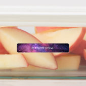 Galaxy Space Night Sky Sterren Nebula Waterdicht Labels (Aangebracht)