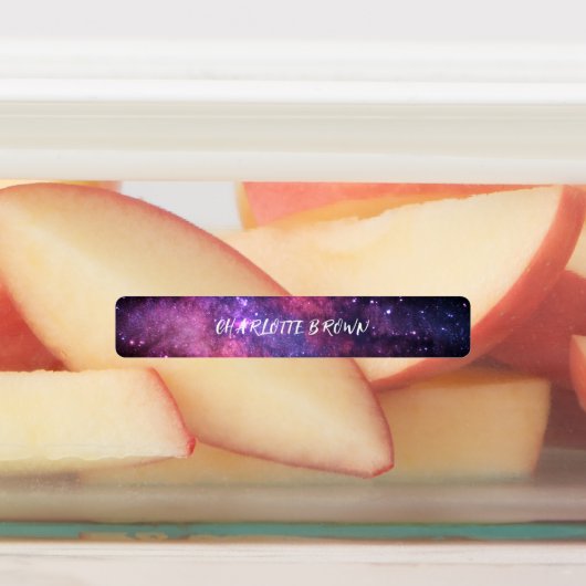 Galaxy Space Night Sky Sterren Nebula Waterdicht Labels (Aangebracht)