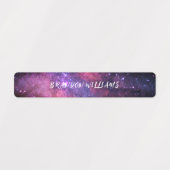Galaxy Space Night Sky Sterren Nebula Waterdicht Labels (Design 2)