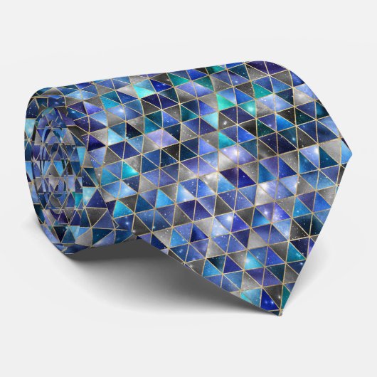 Galaxy/Space Pattern Stropdas (Opgerold)