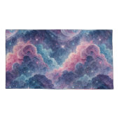 Galaxy Space Pillowcases – Starry Sky Matching Bed Kussensloop (Achterkant-Links)