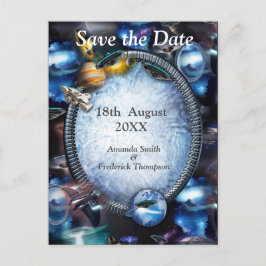 Galaxy Space Visitors Aankondigingskaart