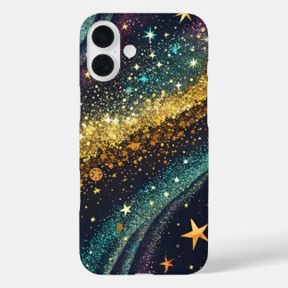 Galaxy Sparkle iPhone / iPad hoesje