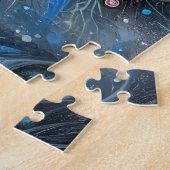 Galaxy Spirit Wolf Legpuzzel (Zijkant)