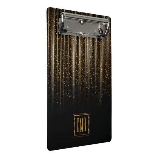 Galaxy Star Lights met DIY Monogram Mini Klembord (Schuin)