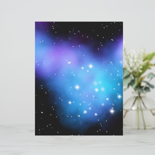 Galaxy Starlight Space Clouds (Staand voorkant)