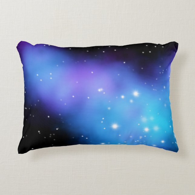 Galaxy Starlight Space Clouds Accent Kussen (Voorkant)