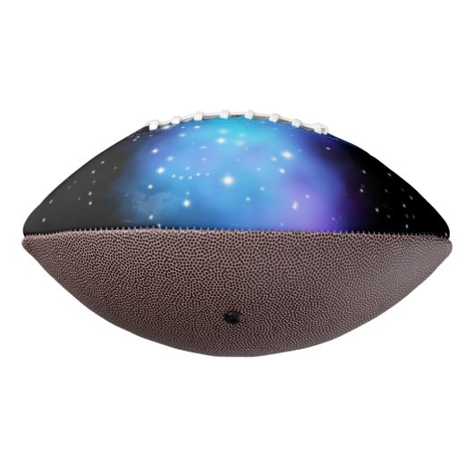 Galaxy Starlight Space Clouds American Football (Gedraaid 270)