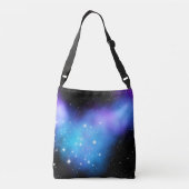 Galaxy Starlight Space Clouds Crossbody Tas (Achterkant)