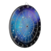 Galaxy Starlight Space Clouds Dartbord (Voorkant Links)