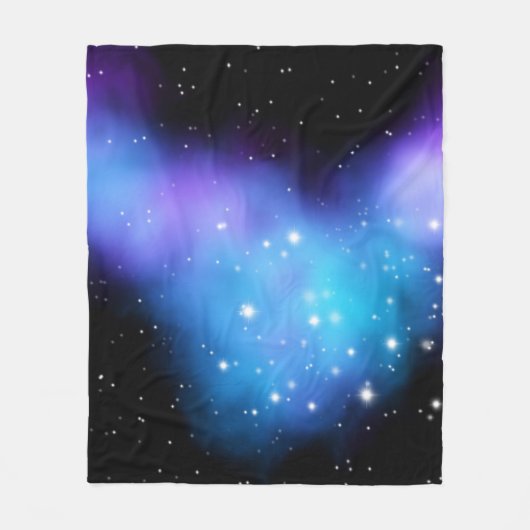Galaxy Starlight Space Clouds Fleece Deken (Voorkant)