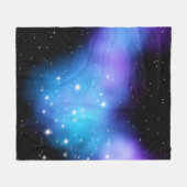 Galaxy Starlight Space Clouds Fleece Deken (Voorkant (Horizontaal))