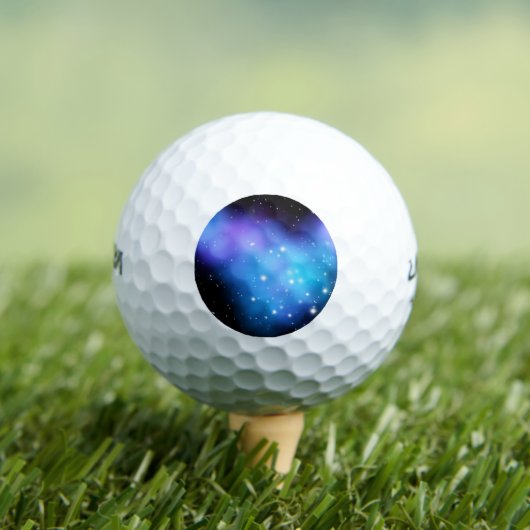 Galaxy Starlight Space Clouds Golfballen (Insitu Shirt)